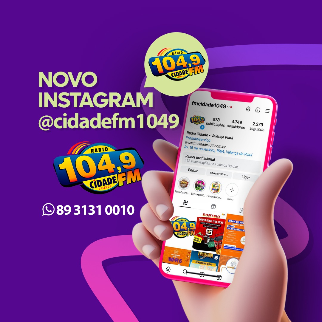 Rádio FM Cidade de Valença (PI) lança novo aplicativo para Android