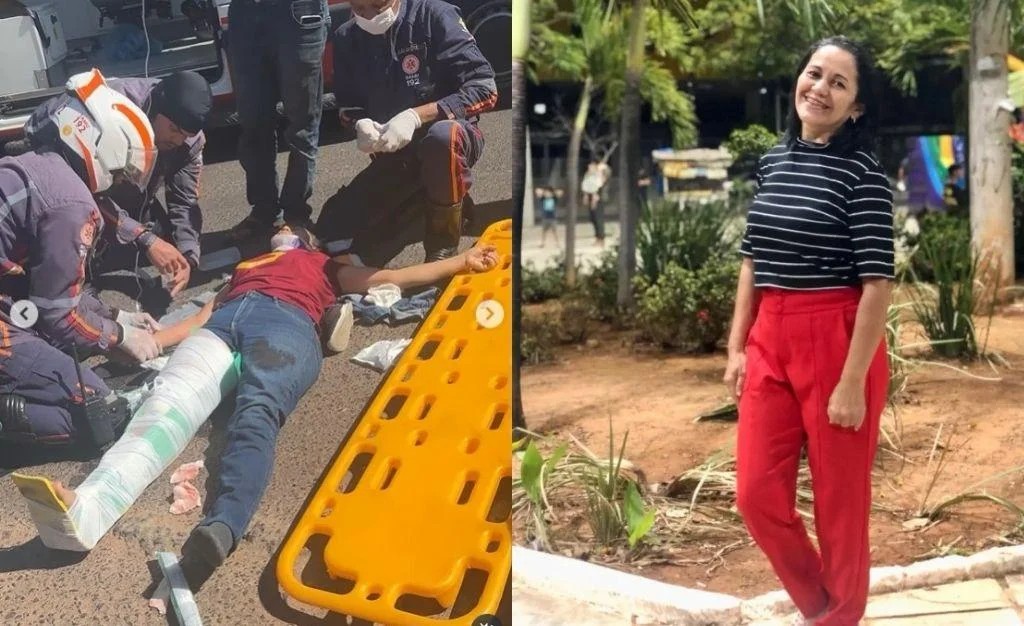 Pastora atropelada por PM embriagado fica em coma após sofrer traumatismo craniano em Teresina