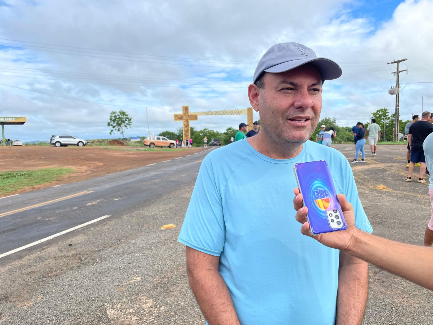 Vice-prefeito de Teresina, Jeov&aacute; Alencar realiza 7&ordf; peregrina&ccedil;&atilde;o at&eacute; Santa Cruz dos Milagres