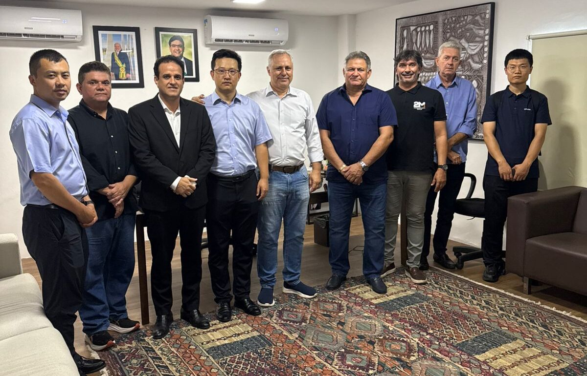 Seagro recebe empresa de maquin&aacute;rios chinesa para fortalecer investimentos no agroneg&oacute;cio piauiense