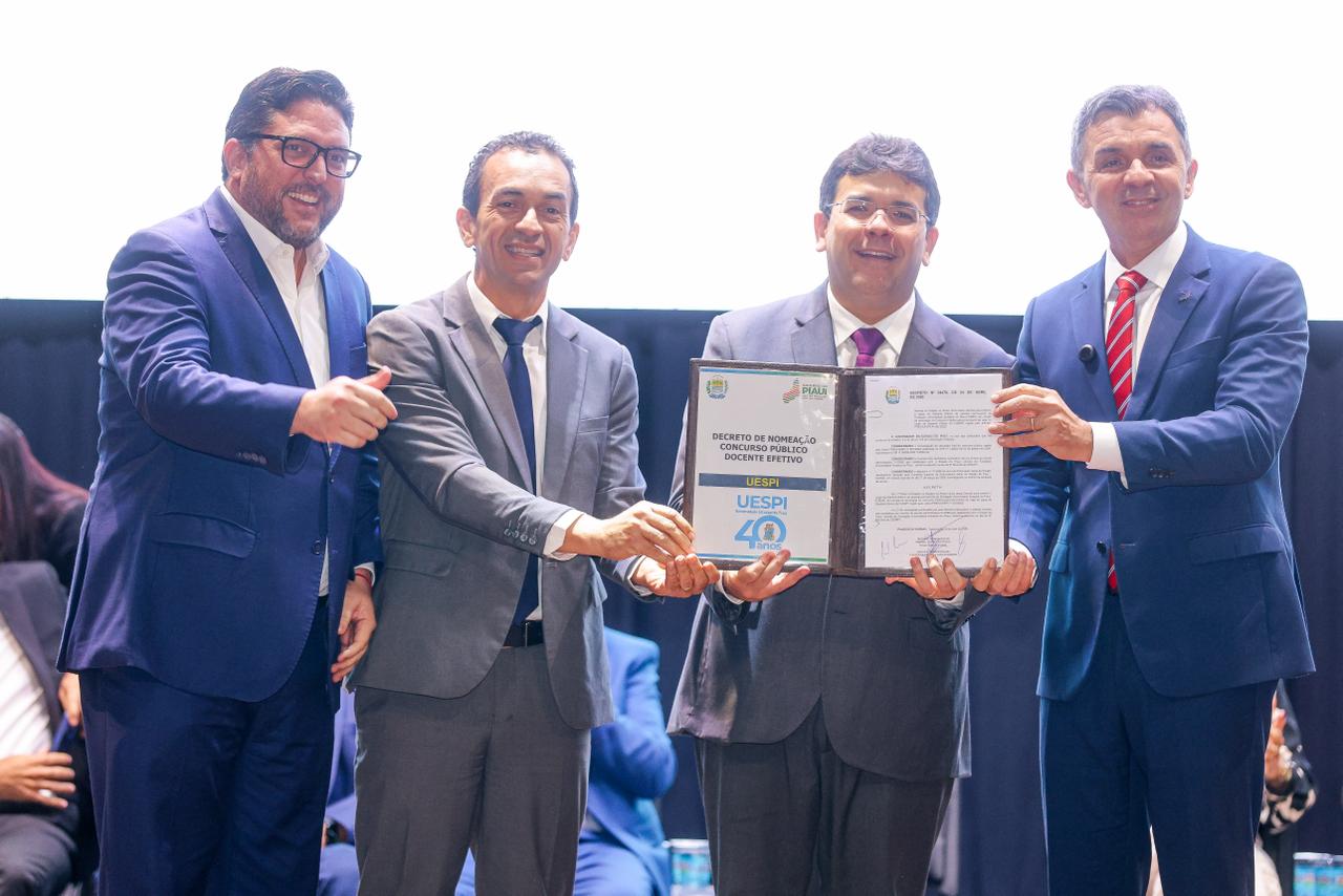 Rafael Fonteles nomeia 47 novos professores efetivos para a Universidade Estadual do Piau&iacute;