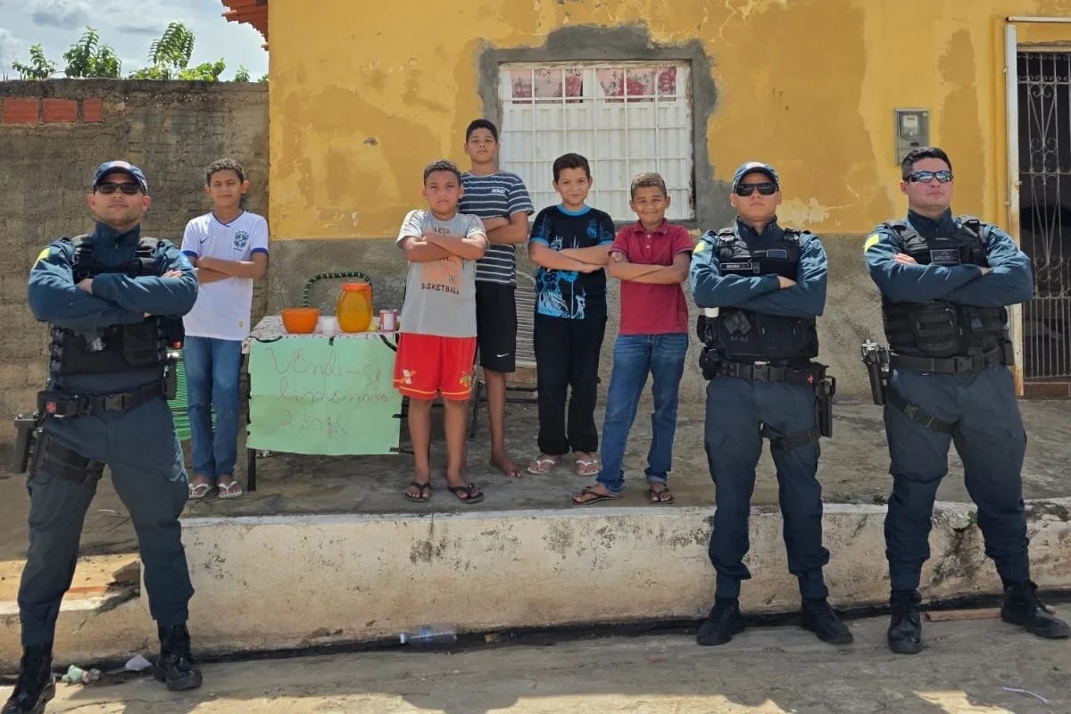 Pol&iacute;cia Militar promove a&ccedil;&atilde;o social e incentiva cidadania e protagonismo infantil em Elesb&atilde;o Veloso