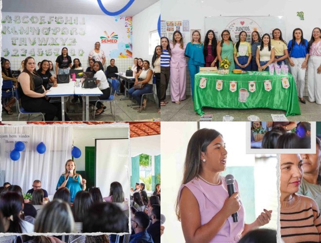 Aroazes promove Encontro Pedag&oacute;gico para fortalecer educa&ccedil;&atilde;o municipal