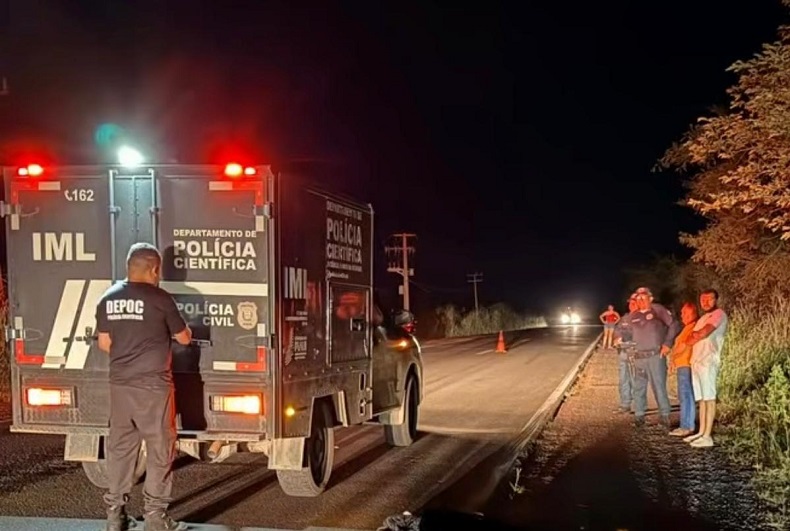 Motociclista morre ap&oacute;s colis&atilde;o grave na BR-316, em Inhuma