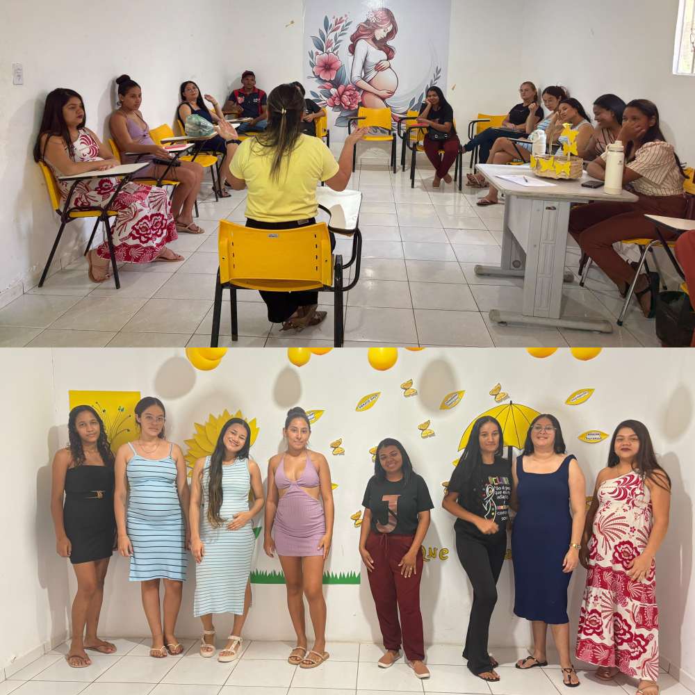 CRAS de Pimenteiras promove momento de acolhimento com grupo de gestantes durante o Setembro Amarelo