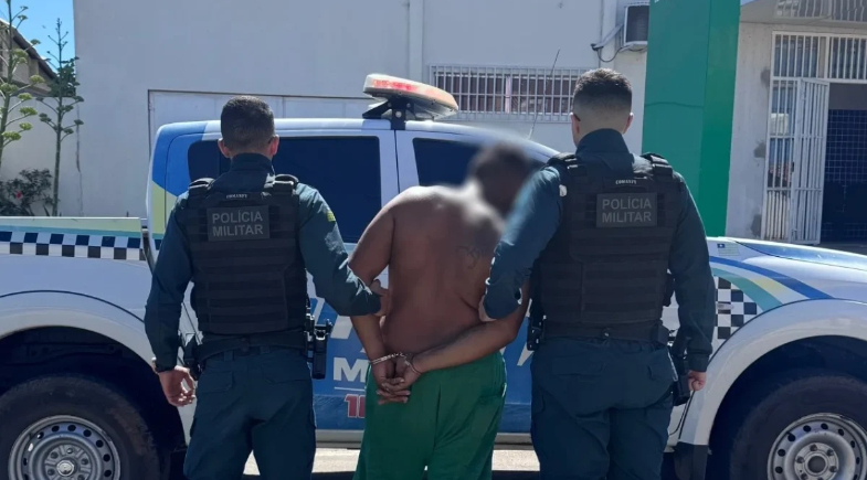 Homem &eacute; preso suspeito de amea&ccedil;ar a pr&oacute;pria m&atilde;e na cidade de Elesb&atilde;o Veloso