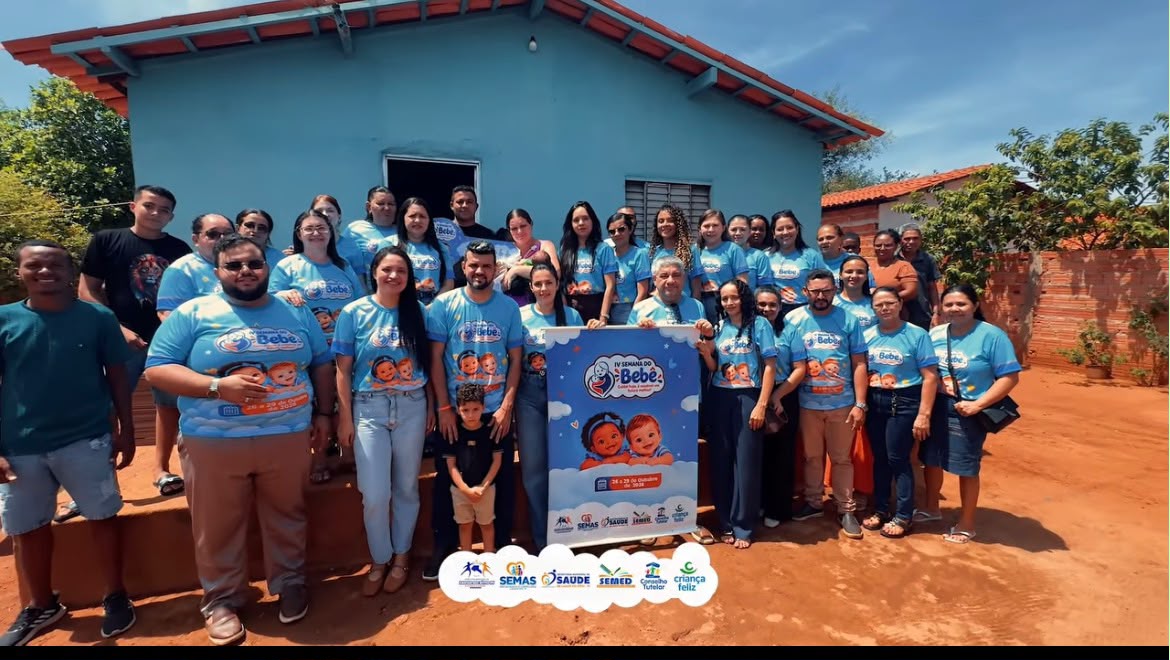 Prefeitura de Lagoa do S&iacute;tio celebra primeira inf&acirc;ncia durante a IV Semana do Beb&ecirc;